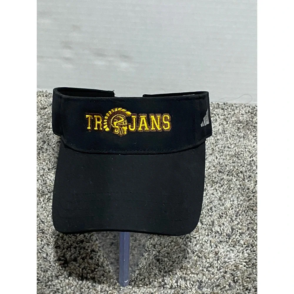 Visor Adidas Unisex Black Good USC Trojans Embroidered OSFM